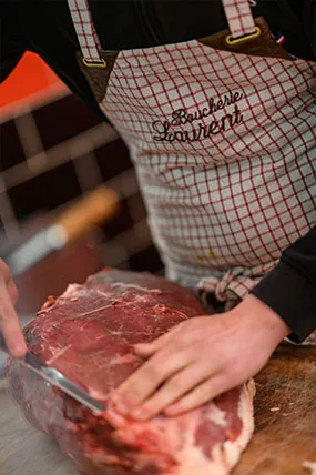 Découpe viande boucher Pau (64)